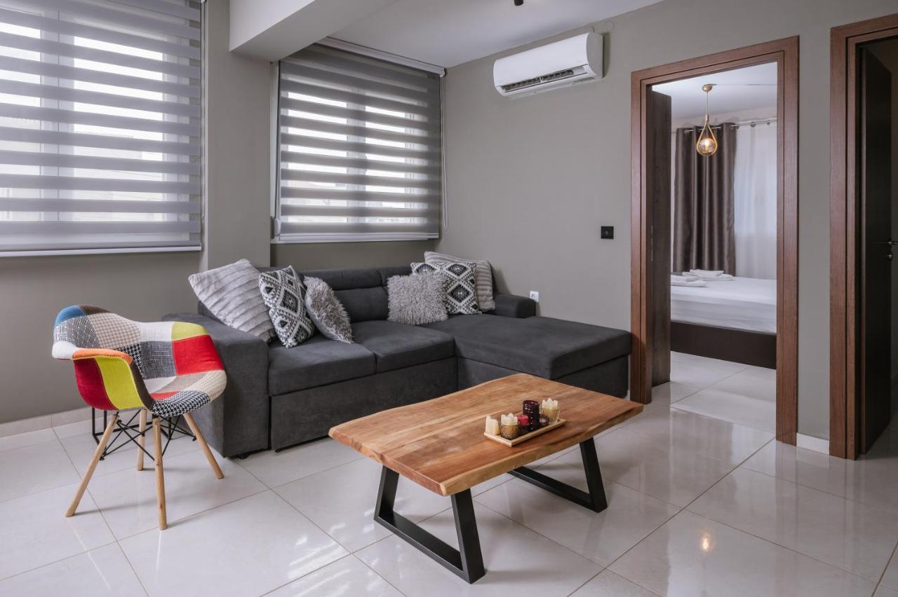 Unique1 - Two Bedroom Private Lux City Apartment Iráklio Kültér fotó
