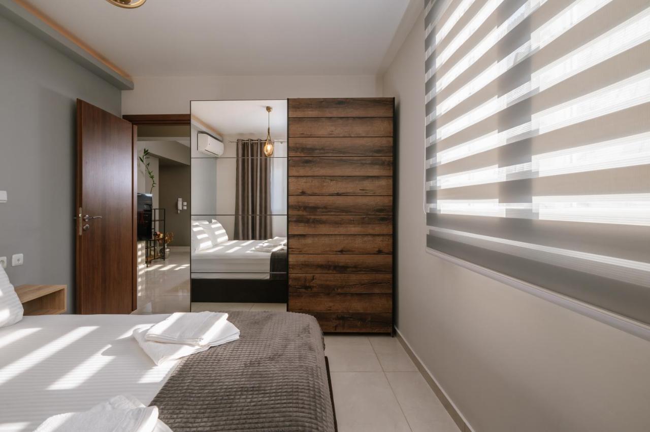 Unique1 - Two Bedroom Private Lux City Apartment Iráklio Kültér fotó